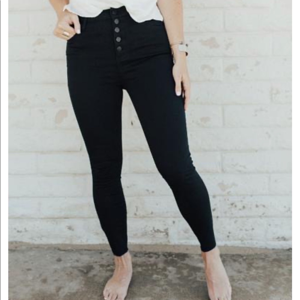 Carly Jean Sarah black denim